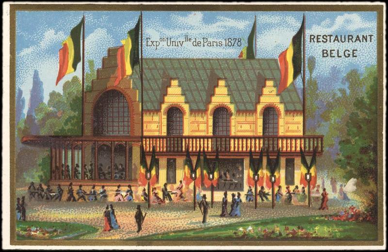 Exposition Universelle de Paris 1878 / RESTAURANT BELGE (titre inscrit)_0