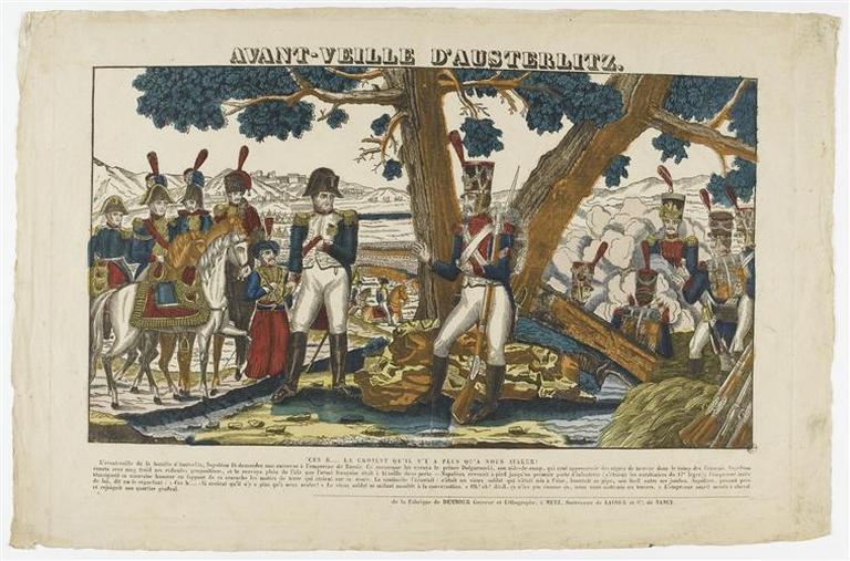 AVANT-VEILLE D'AUSTERLITZ. (titre inscrit)_0