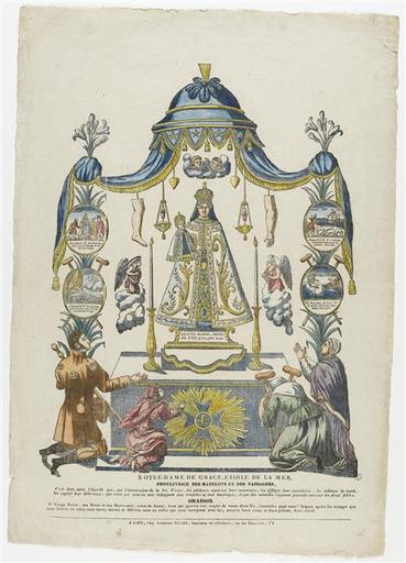 NOTRE DAME DE GRACE, ETOILE DE LA MER, / PROTECTRICE DES MATELOTS ET DE PASSAGERS (titre inscrit)_0
