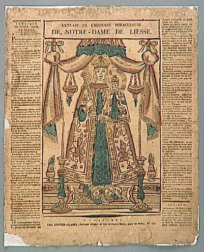 EXTRAIT DE L'HISTOIRE MIRACULEUSE DE NOTRE DAME DE LIESSE (titre inscrit)_0