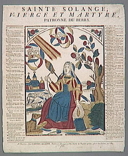 SAINTE SOLANGE / VIERGE ET MARTYRE / PATRONNE DU BERRY (titre inscrit)_0