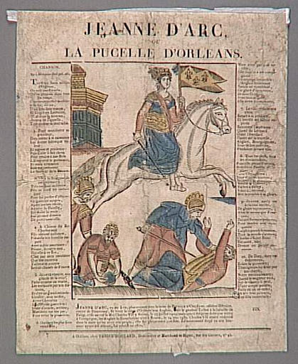 JEANNE D'ARC, / OU / LA PUCELLE D'ORLEANS. (titre inscrit)_0