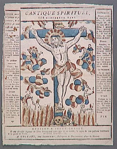 CANTIQUE SPIRITUEL, / SUR DIFFERENS AIRS. / ORAISON A JESUS CHRIST. (titre inscrit)_0