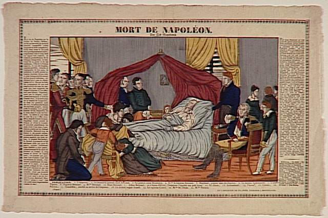 MORT DE NAPOLEON (titre bilingue, titre inscrit)_0