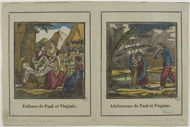 ENFANCE DE PAUL ET VIRGINIE.ADOLESCENCE DE PAUL ET VIRGINIE (titre inscrit)_0
