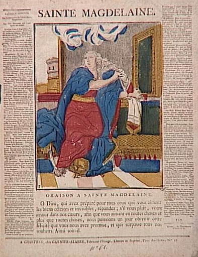 SAINTE MAGDELAINE. / ORAISON A SAINTE MAGDELAINE (titre inscrit)_0