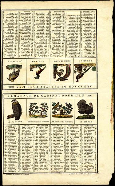 ALMANACH DE CABINET POUR L'AN 1830 (titre inscrit)_0
