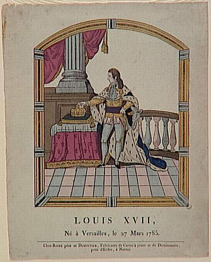 LOUIS XVII / NE A VERSAILLES, LE 27 MARS 1785 (titre inscrit)_0