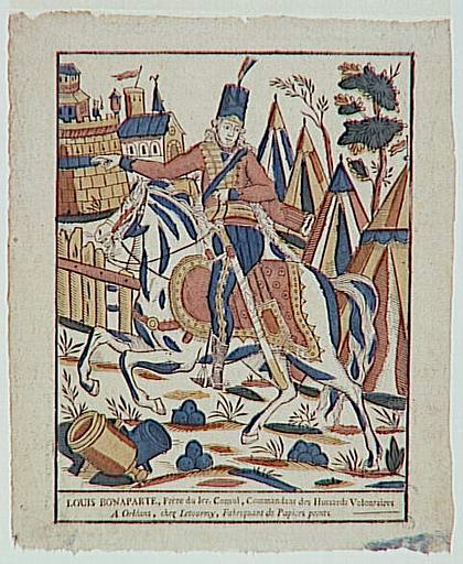 LOUIS BONAPARTE, FRERE DU 1ER.CONSUL, COMMANDANT DES HUSSARDS VOLONTAIRES (titre inscrit)_0