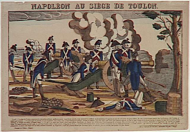 NAPOLEON AU SIEGE DE TOULON. (titre inscrit)_0
