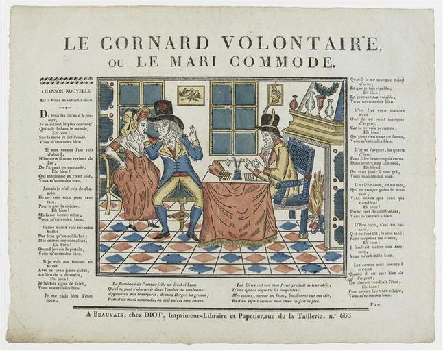 LE CORNARD VOLONTAIRE, / OU LE MARIE COMMODE (titre inscrit)_0