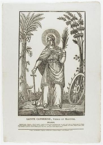 SAINTE CATHERINE, VIERGE ET MARTYRE (titre inscrit)_0