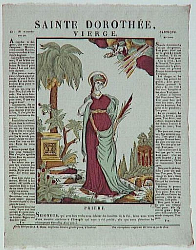 SAINTE DOROTHEE / VIERGE (titre inscrit)_0
