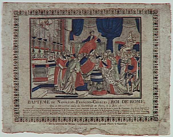 BAPTEME DE NAPOLEON FRANCOIS CHARLES ROI DE ROME (titre inscrit)_0