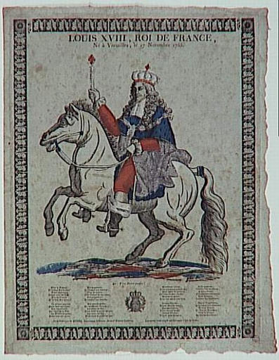 LOUIS XVIII, ROI DE FRANCE (titre inscrit)_0