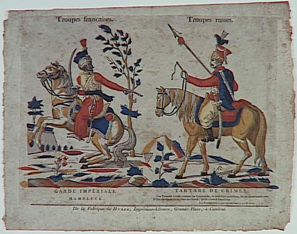 TROUPES FRANCAISE.TROUPES RUSSES. (titre inscrit)_0