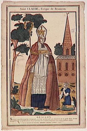 Saint CLAUDE, Evêque de Besançon. (titre inscrit)_0