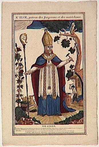 S.t. ELOI, patron des forgerons et des maréchaux. (titre inscrit)_0