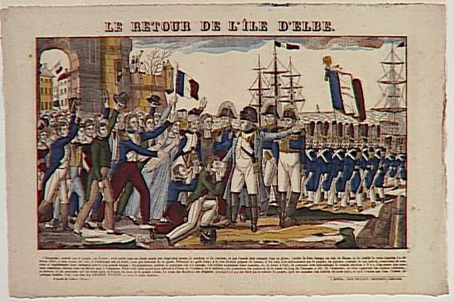 LE RETOUR DE L'ILE D'ELBE. (titre inscrit)_0