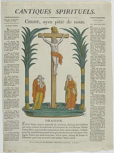 CANTIQUES SPIRITUELS. / CHRIST, ayez pitié de nous (titre inscrit)_0