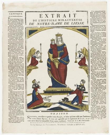 EXTRAIT / DE L'HISTOIRE MIRACULEUSE / DE NOTRE-DAME DE LIESSE. (titre inscrit)_0