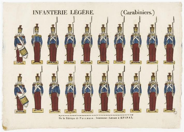INFANTERIE LEGERE. (Carabiniers.) (titre inscrit)_0