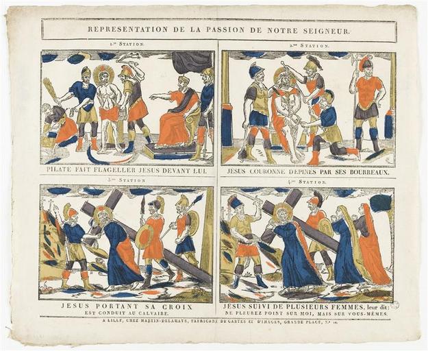 REPRESENTATION DE LA PASSION DE NOTRE SEIGNEUR (1ERE STATION...4E STATION) (titre inscrit)_0