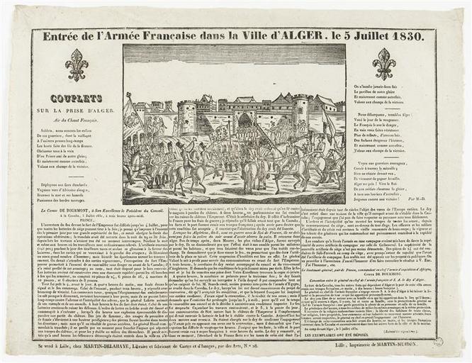 ENTREE DE L'ARMEE FRANCAISE DANS LA VILLE D'ALGER LE 5 JUILLET 1830 (titre inscrit)_0