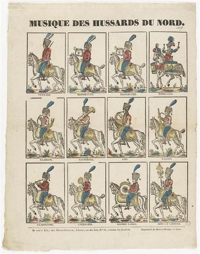 MUSIQUE DES HUSSARDS DU NORD (OFFICIER...BONNET CHINOIS) (titre inscrit)_0