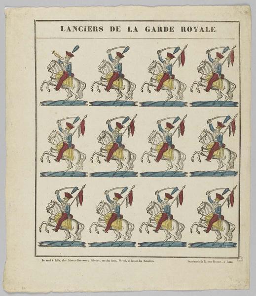 LANCIERS DE LA GARDE ROYALE (titre inscrit)_0