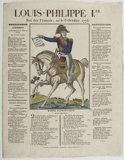 LOUIS PHILIPPE 1ER / ROI DES FRANCAIS, NE LE 6 OCTOBRE 1773 (titre inscrit)_0