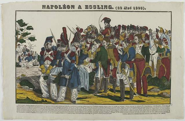 NAPOLEON A ESSLING. (22 Mai 1809) (titre inscrit)_0