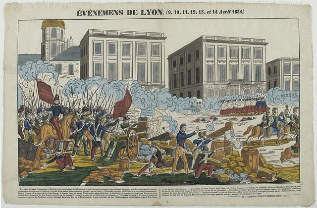 EVENEMENS DE LYON. (9, 10, 11, 12, 13 et 14 Avril 1834.) (titre inscrit)_0