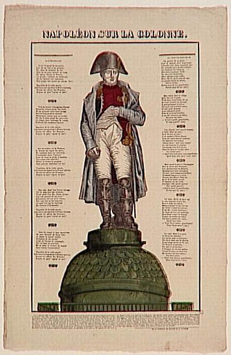 NAPOLEON SUR LA COLONNE. (titre inscrit)_0