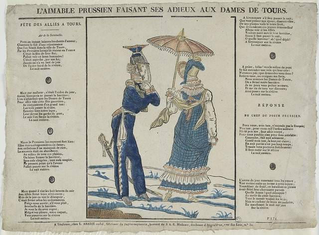 L'AIMABLE PRUSSIEN FAISANT SES ADIEUX AUX DAMES DE TOURS (titre inscrit)_0