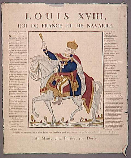 LOUIS XVIII, / ROI DE FRANCE ET DE NAVARRE. (titre inscrit)_0