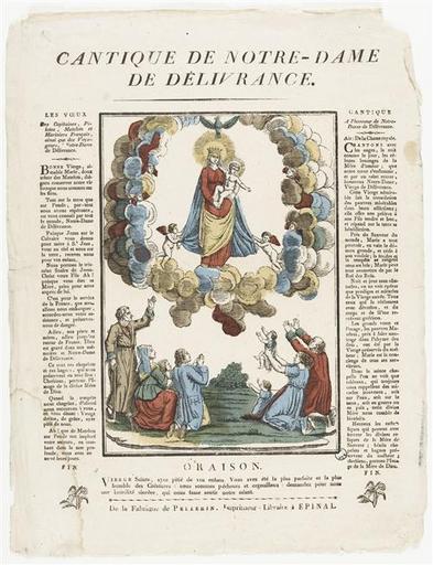 CANTIQUE DE NOTRE-DAME / DE DELIVRANCE. (titre inscrit)_0