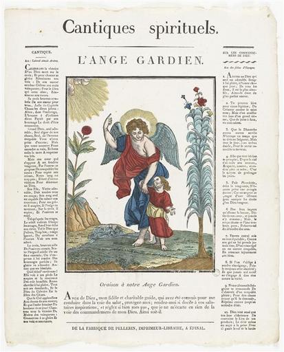 Cantiques spirituels. / L'ANGE GARDIEN. (titre inscrit)_0