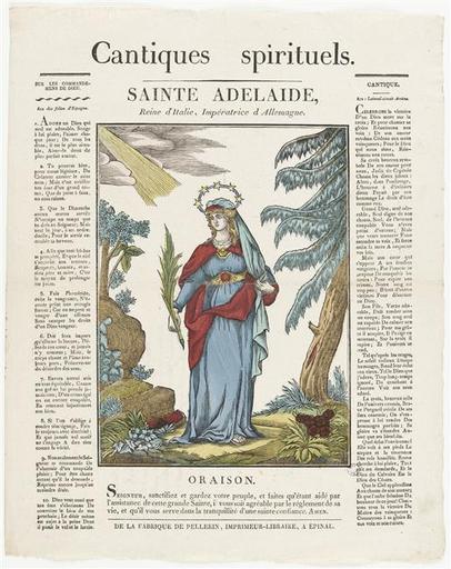 Cantiques spirituels. / SAINTE ADELAIDE, (titre inscrit)_0