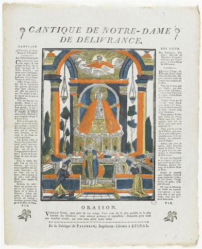 CANTIQUE DE NOTRE-DAME / DE DELIVRANCE. (titre inscrit)_0