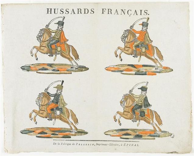 HUSSARDS FRANCAIS. (titre inscrit)_0