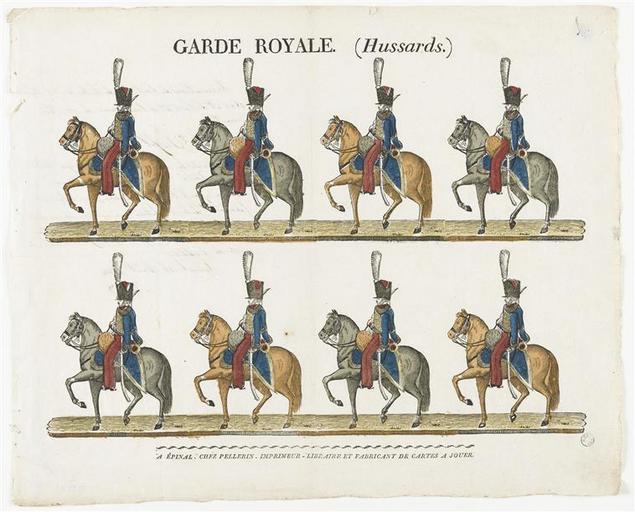 GARDE ROYALE. (Hussards.) (titre inscrit)_0