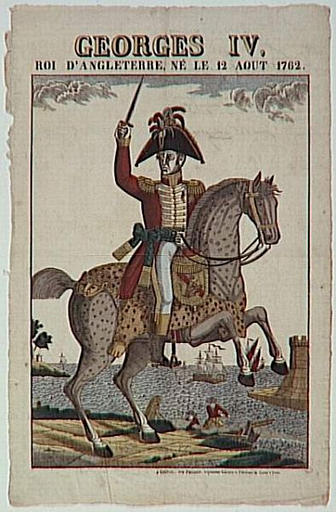 GEORGES IV, / ROI D'ANGLETERRE, NE LE 12 AOUT 1762. (titre inscrit)_0