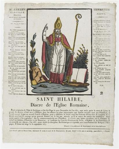 SAINT HILAIRE, / DIACRE DE L'EGLISE ROMAINE (titre inscrit)_0
