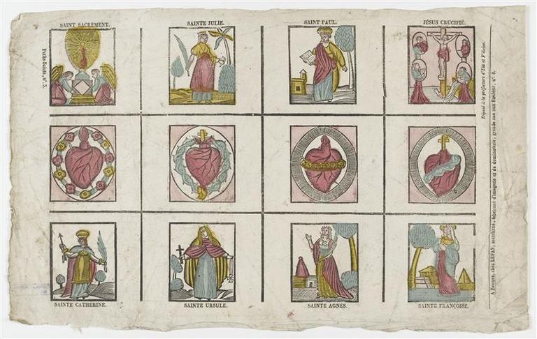 Petits Saints, n°. 3. (titre inscrit)_0