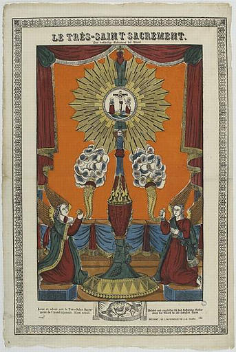 LE TRES SAINT SACREMENT (titre inscrit, français, allemand, gothique)_0