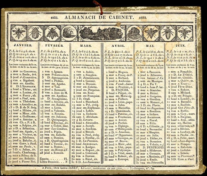 ALMANACH DE CABINET 1833 (titre inscrit)_0