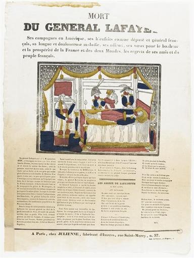 MORT / DU GENERAL LAFAY[ETTE] (titre inscrit) [20 mai 1834]_0