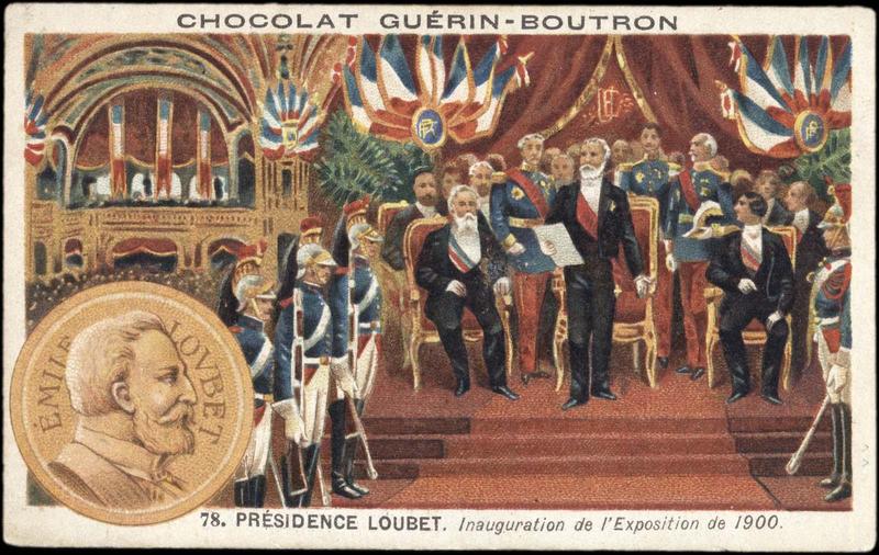78. PRESIDENCE LOUBET (...) EXPOSITION Universelle de 1900. (titre inscrit)_0