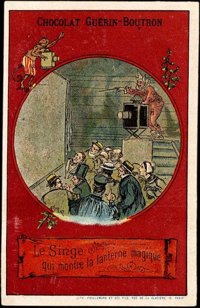 Le Singe / qui montre la lanterne magique (titre inscrit)_0